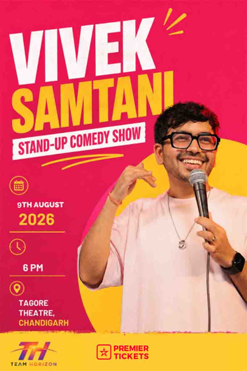 Vivek Samtani Live – Stand-Up Comedy Show 2026 – Chandigarh