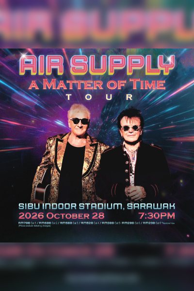 Air Supply A Matter of Time Tour 2026 | Malaysia