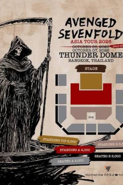 Avenged Sevenfold - Bangkok 2026
