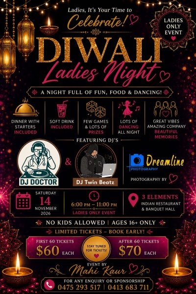 Diwali Ladies Night 2026