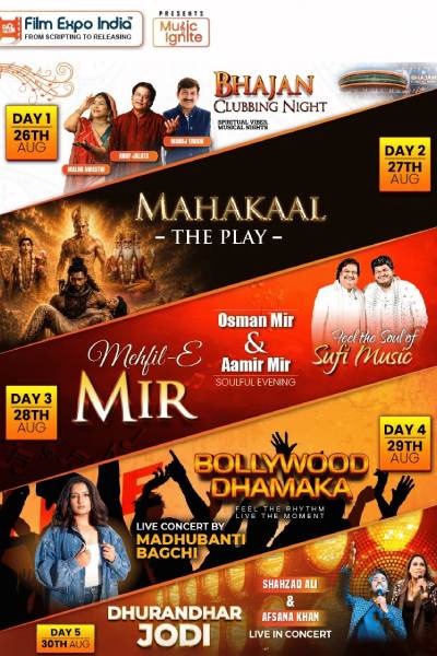 Film Expo India 2026 | Theatre & Music Experiences - 26 Aug