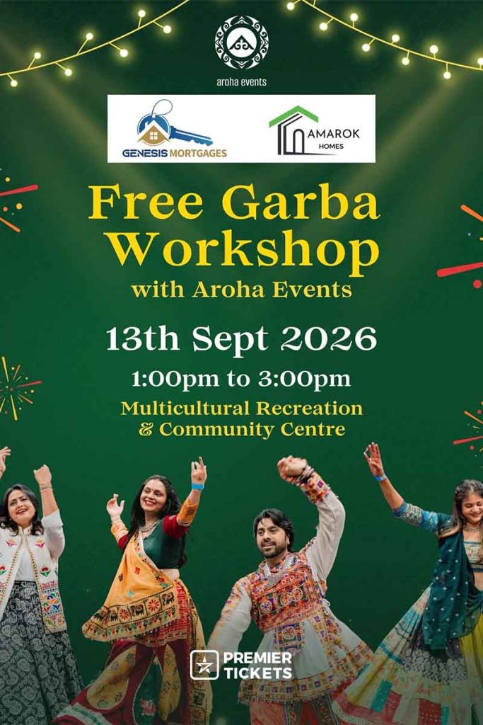Free Garba Workshop with Aroha Events 2026 Free Garba Workshop with Aroha Events 2026
