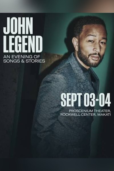 JOHN LEGEND - MAKATI LIVE IN PHILIPPINES - 3 SEP