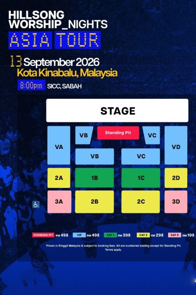 [KK] HILLSONG WORSHIP NIGHTS ASIA TOUR 2026 in Kota Kinabalu