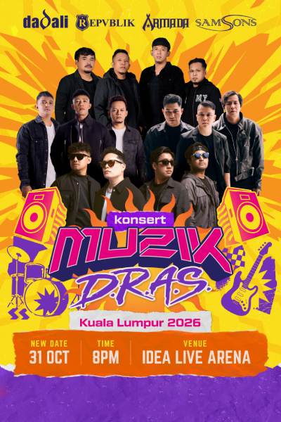Konsert Muzik D.R.A.S. in Kuala Lumpur 2026