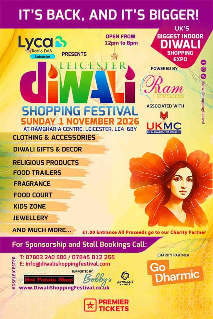 Leicester Diwali Shopping Festival 2026