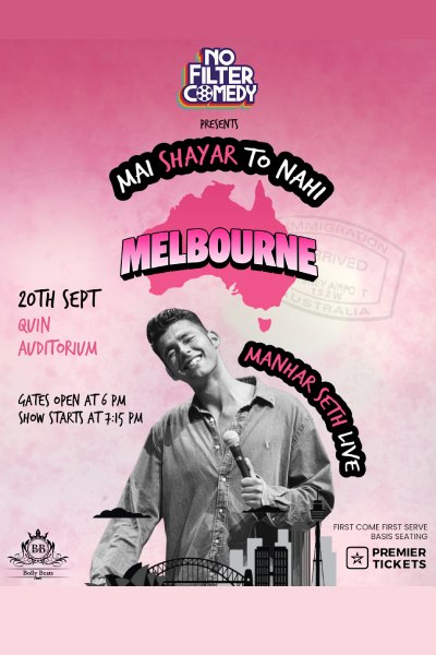Mai Shayar To Nahi ft. Manhar Seth Live in Melbourne 2026