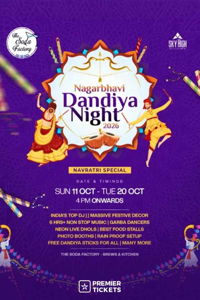 Nagarbhavi Biggest Open Air Dandiya Garba - 2026