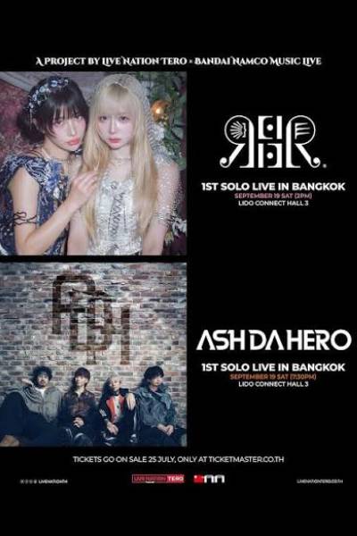 ASH DA HERO 1ST SOLO LIVE IN BANGKOK 2026