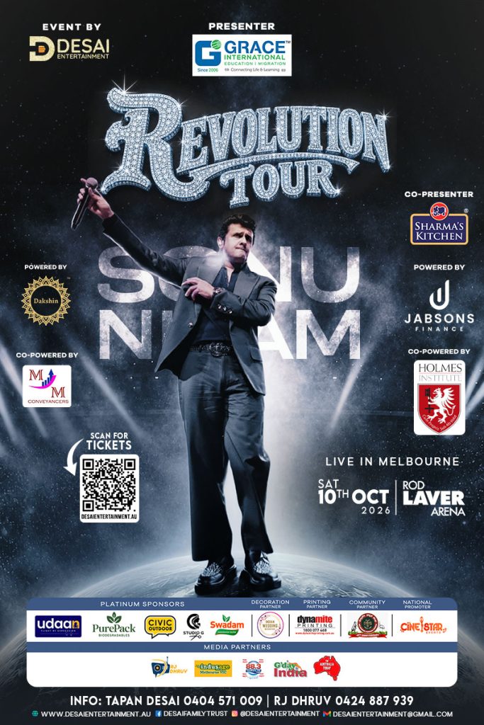 Sonu Nigam Revolution Tour - Melbourne 2026