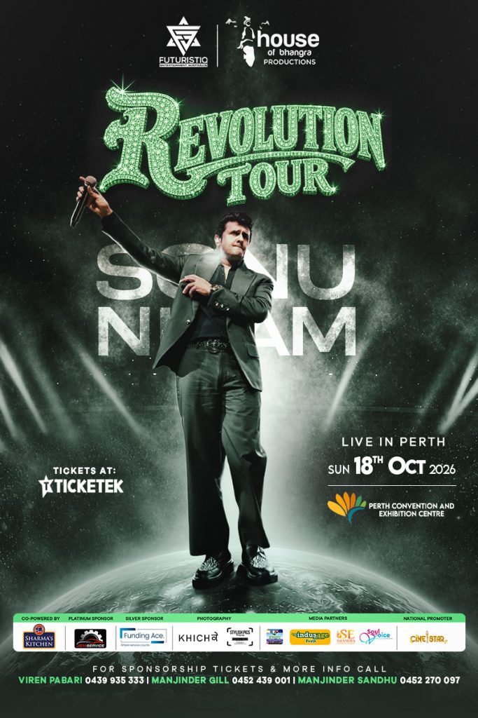 Sonu Nigam Revolution Tour - Perth 2026
