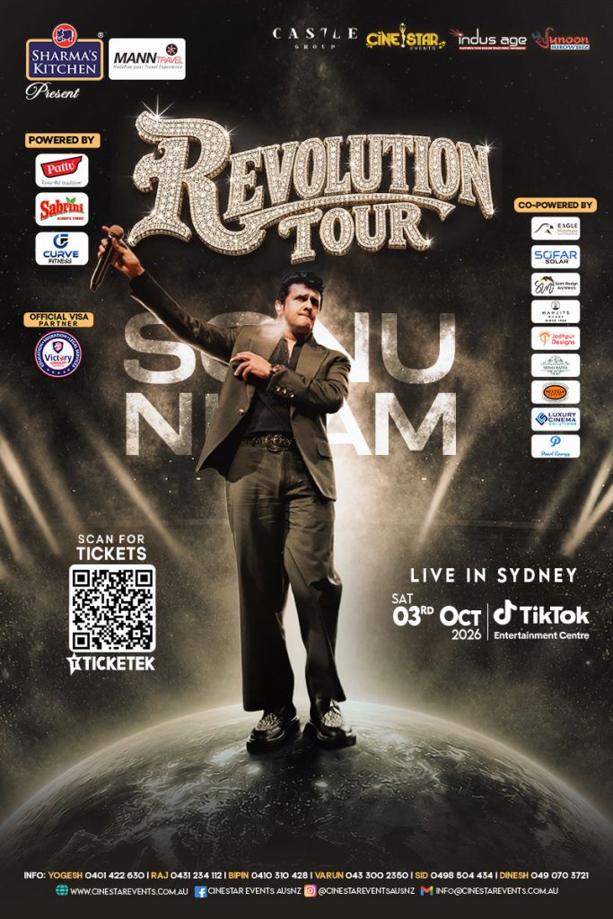 Sonu Nigam Revolution Tour - Sydney 2026