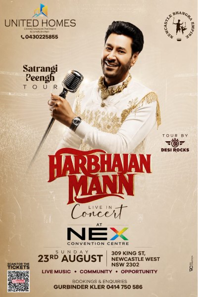 Satrangi Peengh by Harbhajan Mann - Live In Newcastle 2026