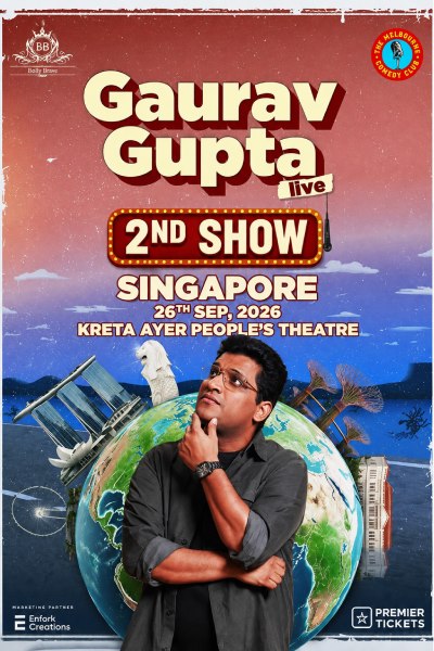 Standup Comedy by Gaurav Gupta Live in Singapore - 2026 (2nd Show)