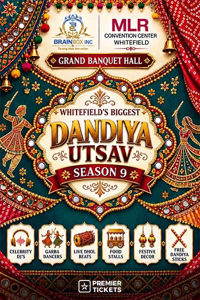 WHITEFIELD'S BIGGEST DANDIYA UTSAV SEASON-9