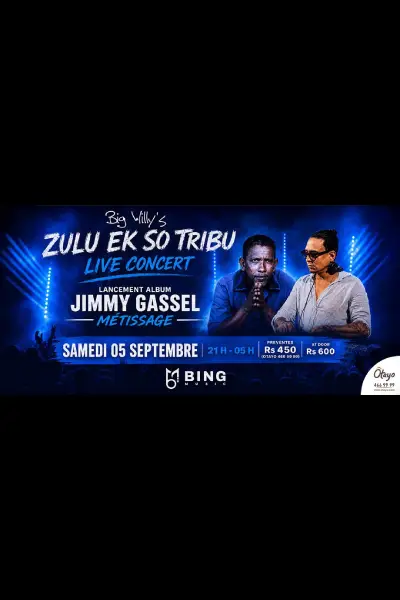 Zulu Ek So Tribu Live & Lancement Album Jimmy Gassel