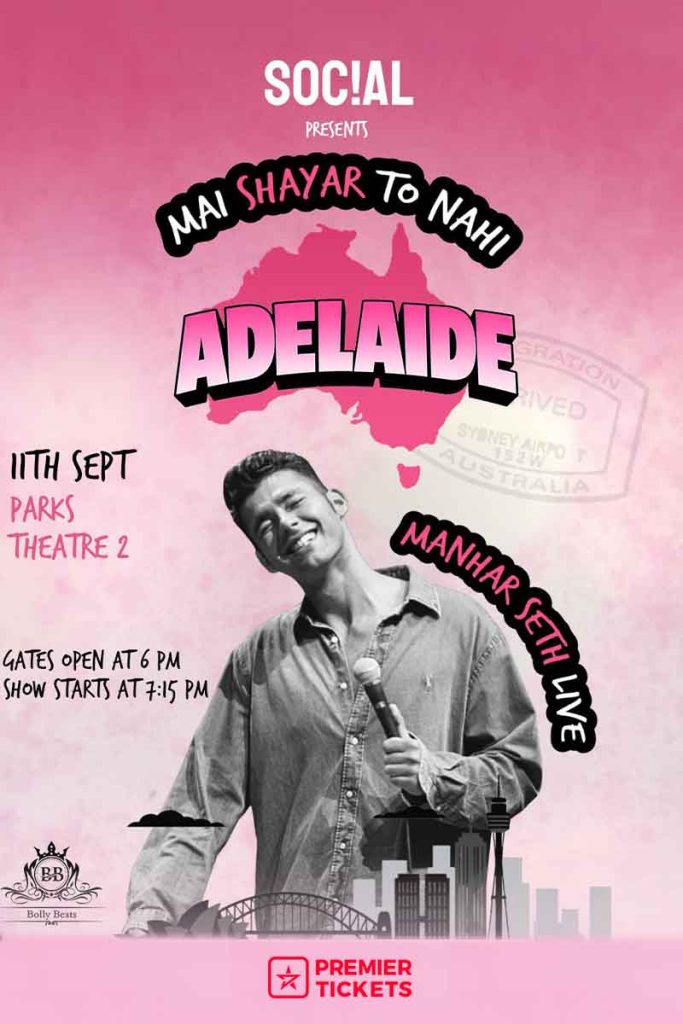 Mai Shayar To Nahi ft. Manhar Seth Live in Adelaide 2026