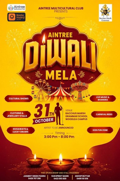 Aintree Diwali Mela - 2026