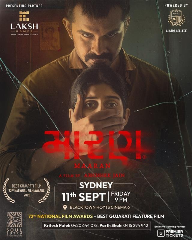 Maaran 2026 - Gujarati Movie in Sydney