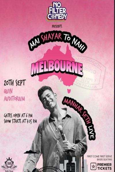 Mai Shayar To Nahi ft. Manhar Seth Live in Melbourne 2026
