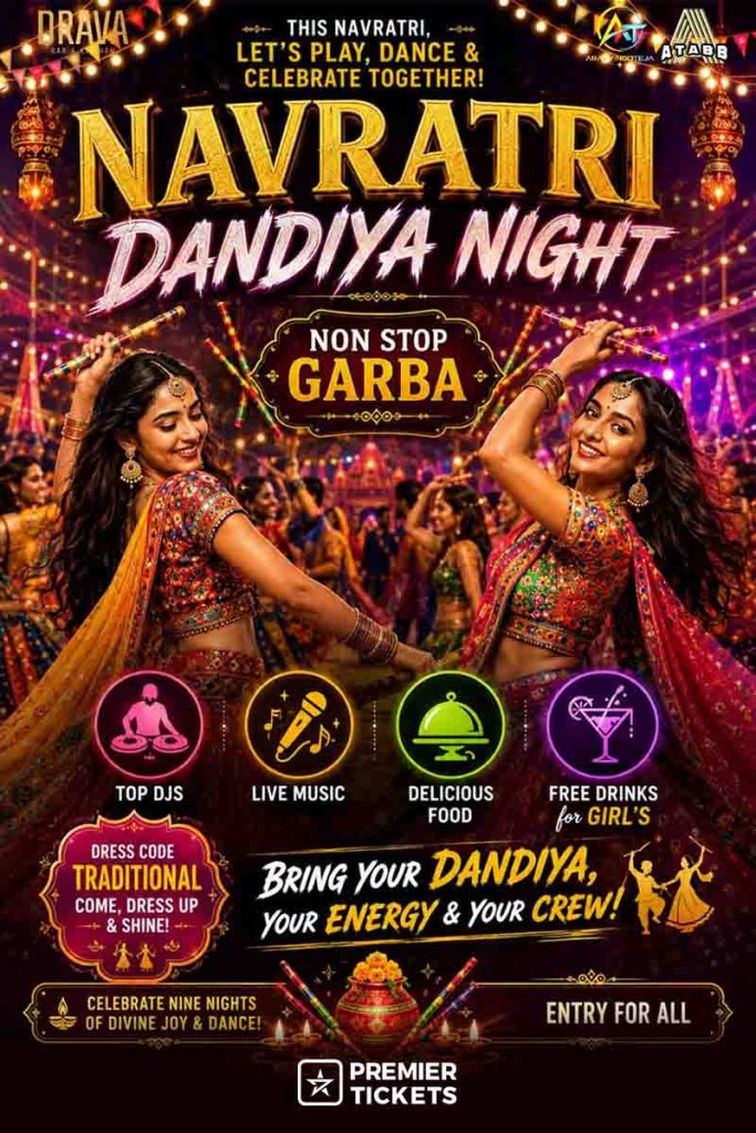 Navratri Dandiya Night & Garba Beats-Ethnic Vibes 2026