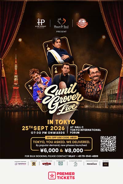 Sunil Grover Live in Tokyo 2026