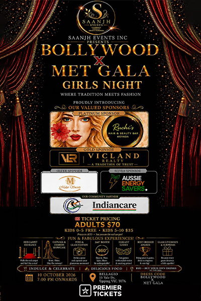 Bollywood x Met Gala - Girls Night 2026