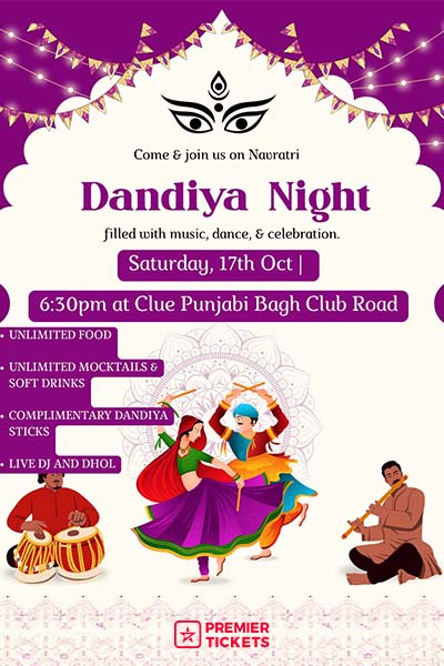 Dandiya Night 2026- Punjabi Bagh- Delhi