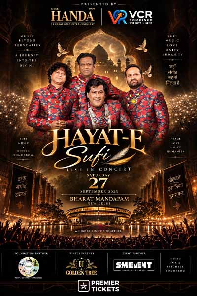Hayat E Sufi Live in Concert 2026 - New Delhi