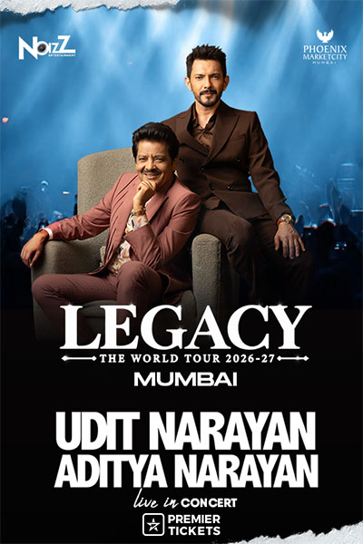 LEGACY WORLD TOUR – UDIT NARAYAN X ADITYA NARAYAN (MUMBAI)