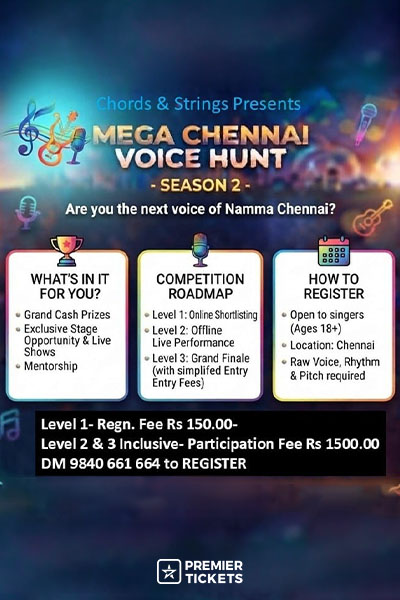 Mega Chennai Voice Hunt – Season 2