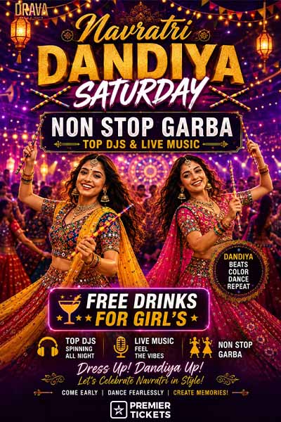 NAVRATRI DANDIYA SATURDAY NIGHT 2026