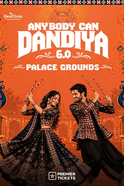 AnyBody Can Dandiya 6.0 - Palace Grounds 2026