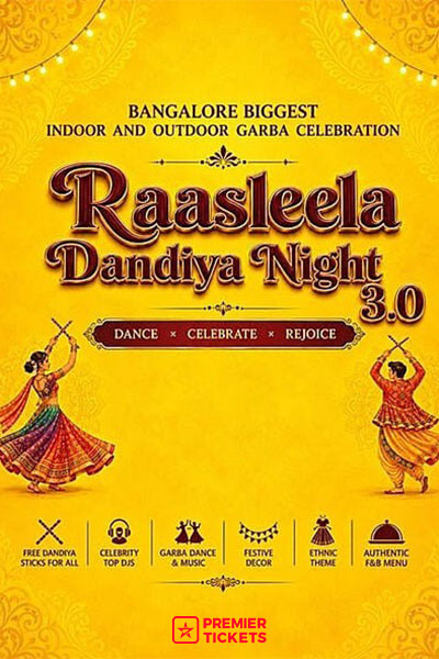 Raasleela Biggest Dandiya Night in Bengaluru - 2026