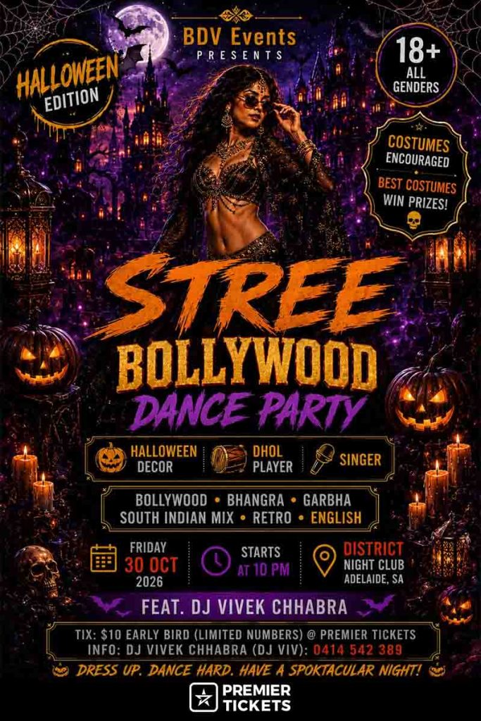 STREE Bollywood Dance Party 2026 - Adelaide