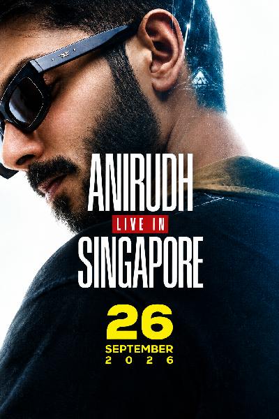 Anirudh XV Tour: Live in Singapore 2026
