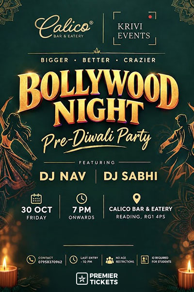Bollywood Night Reading at Calico 2026