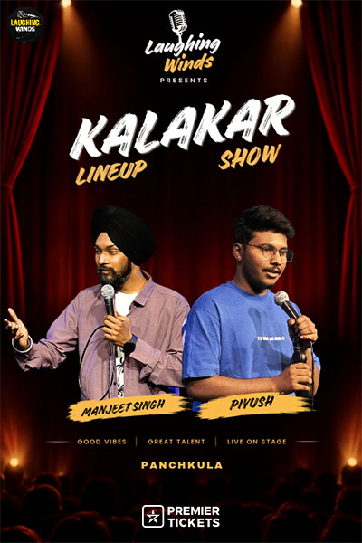 KALAKAR – Laughing Winds Lineup Show 2026 - Panchkula