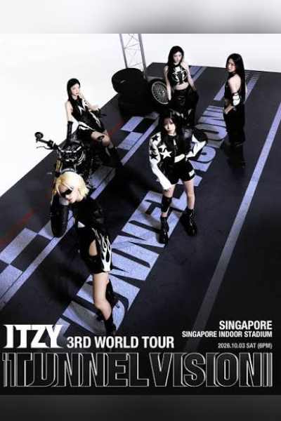 ITZY 3RD WORLD TOUR <TUNNEL VISION> in SINGAPORE 2026