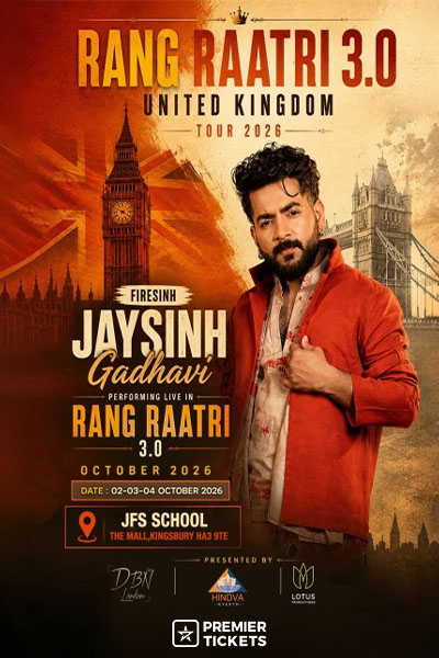 Rang Ratri 3.0 with Jaysinh Gadhvi - Saturday - 3rd Oct